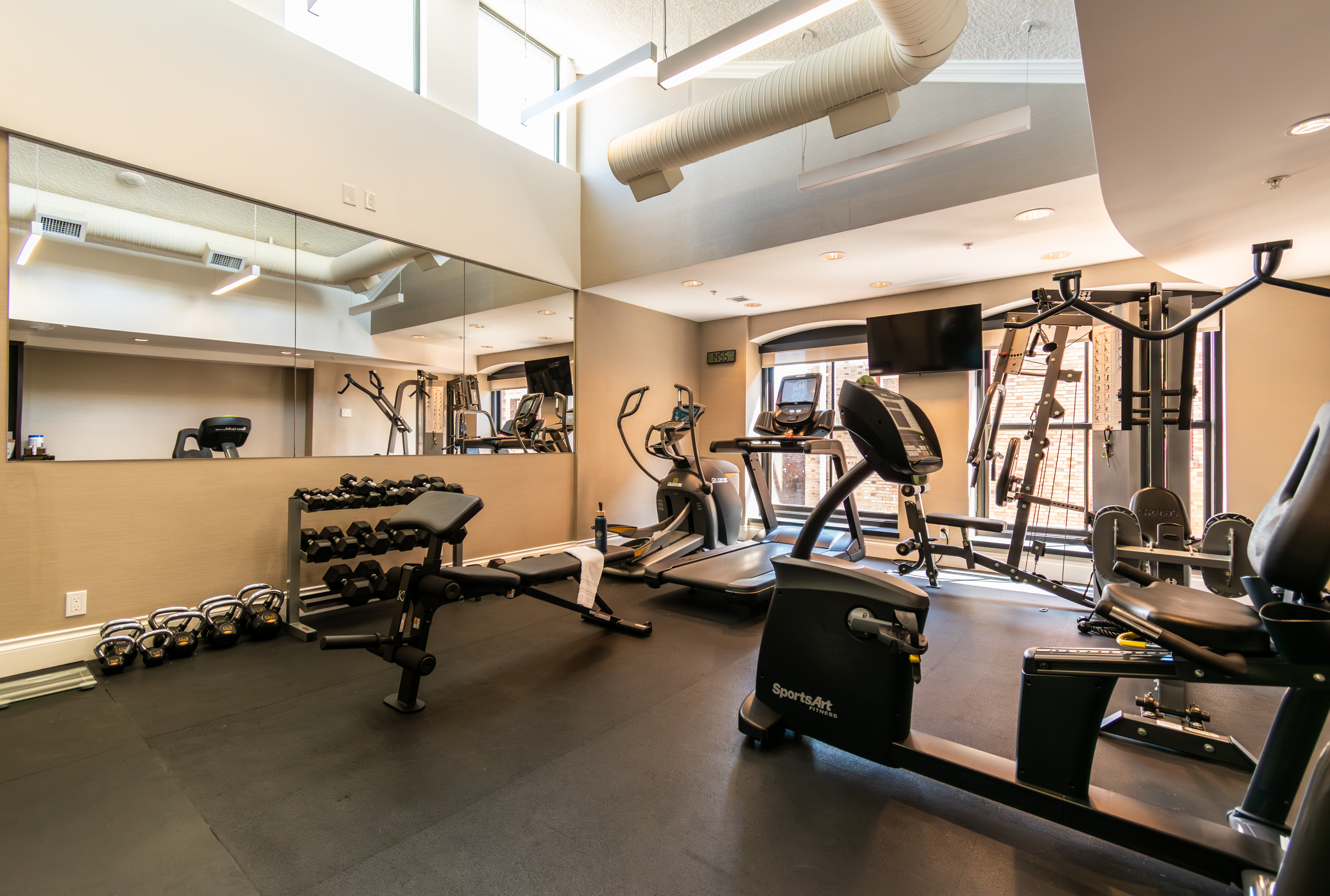 Magnolia Hotel and Spa Fitness Room