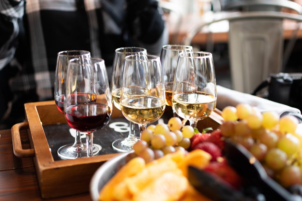 Wine tasting
