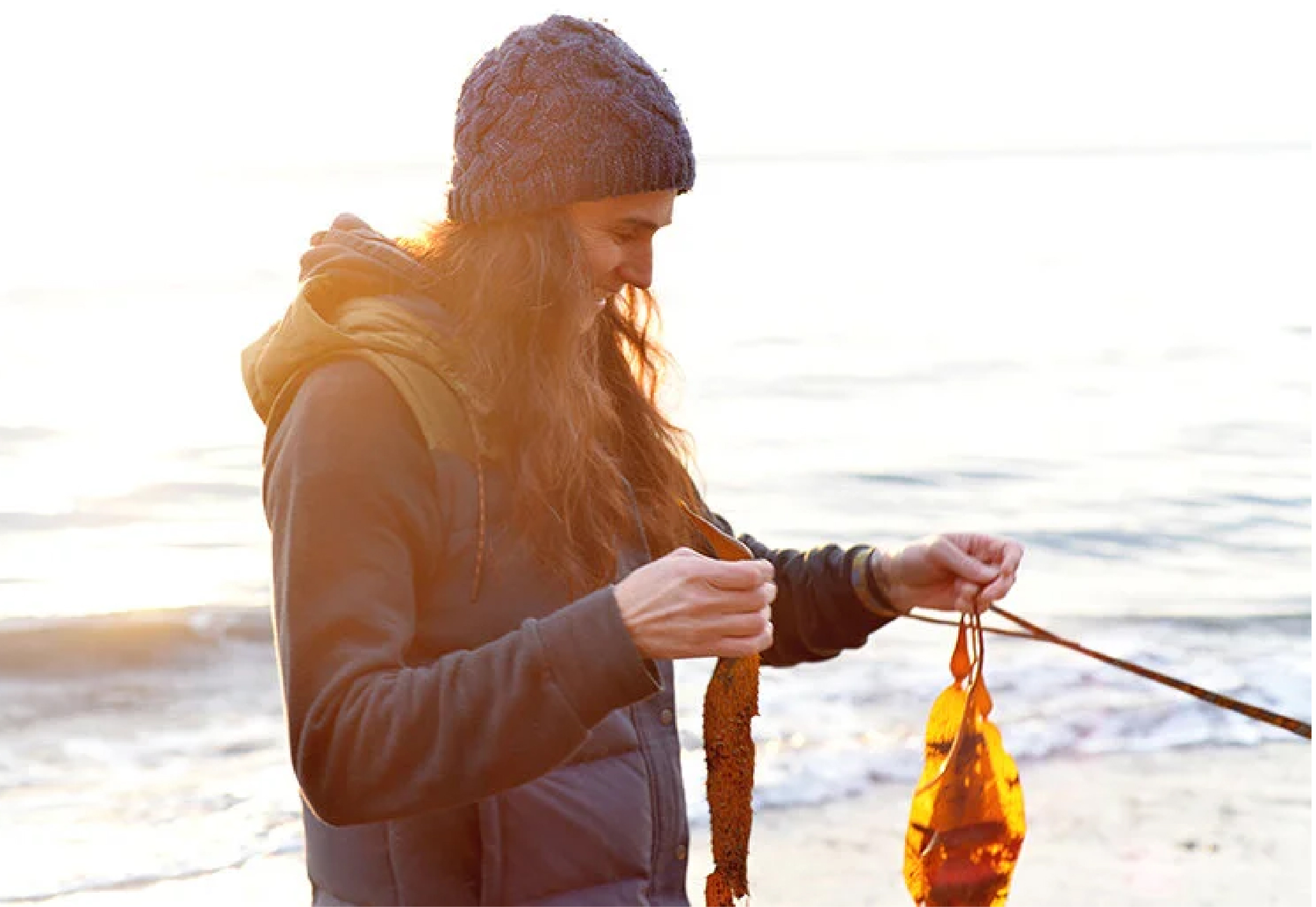 Seaweed tour with Amanda Swiminer of Dakini Tidal Wilds